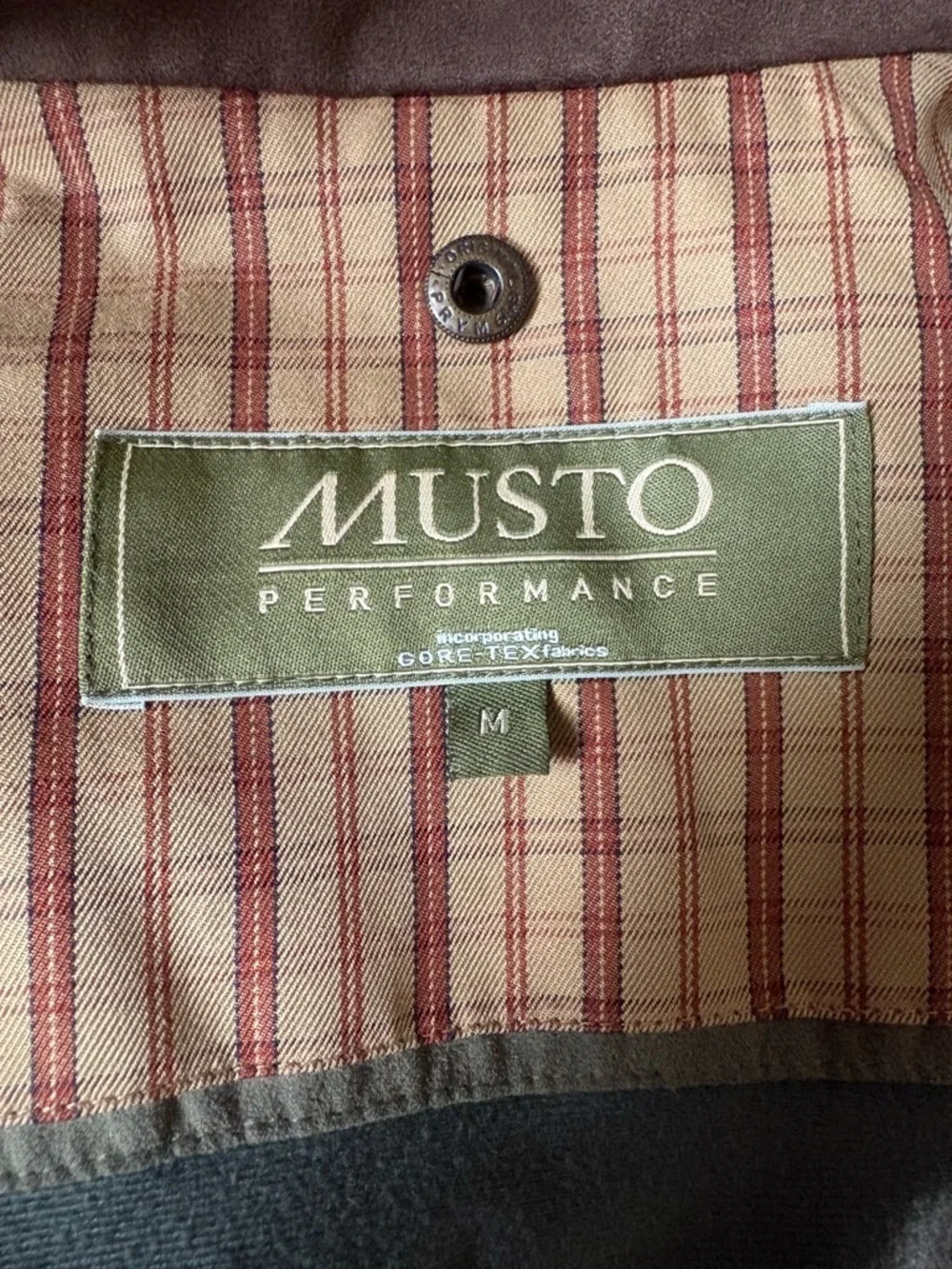 Musto Performance Men’s Olive Green Gore-Tex Hunting Shooting Sporting Jacket